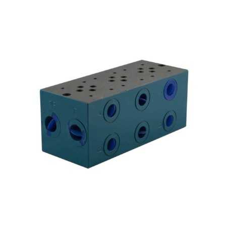 Embase cetop3 3él acier 1/2 3/8 - Composants