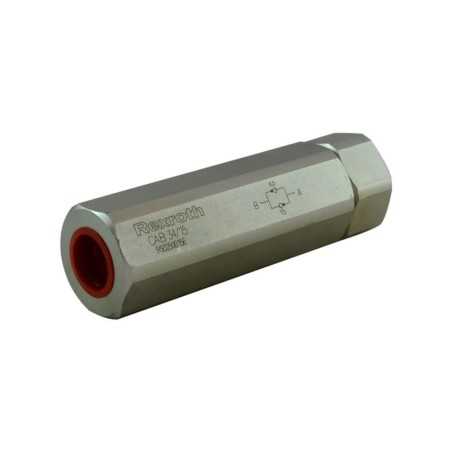 Unidirectionnal check valve dual action 3/4"