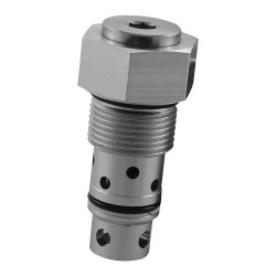 Unidirectionnal check valve cartridge VU 12 MP