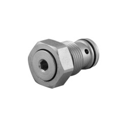 Unidirectionnal check valve cartridge VU N 38 1 bar