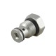 Unidirectionnal check valve cartridge VU N 38 1 bar
