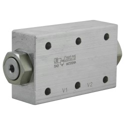 Dual pilot operated check valve 3/8 VSO DE N 38 FCB 38 MP (no seal pilote) - Components
