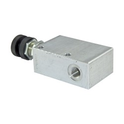 OCGF - Flow reducer 20l/mn block 3/8  VRP R 38  20 bar max set. handwheel