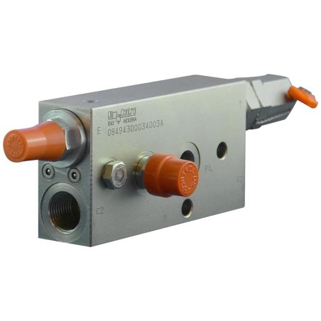 Clapet de sécurité hydraulique A VBC 90  Gauche mini pelle