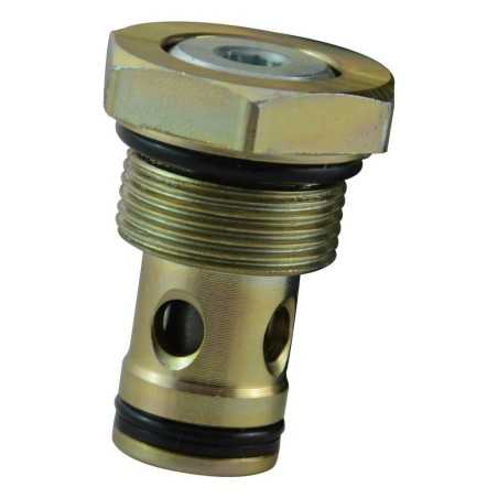 Unidirectionnal check valve cartridge 50 l/mn M24x1.5 - Components