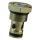 Unidirectionnal check valve cartridge 50 l/mn M24x1.5