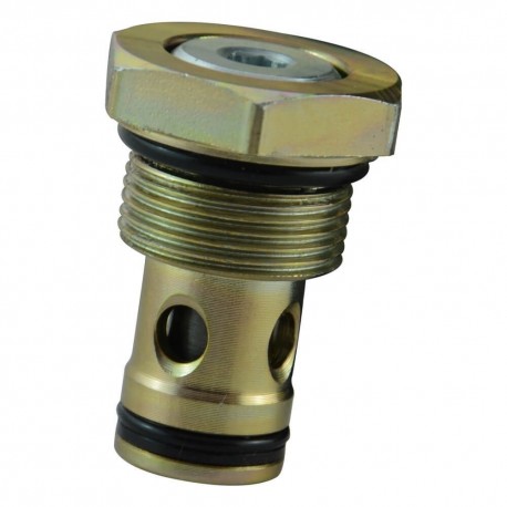 Unidirectionnal check valve cartridge 50 l/mn 4 bar M24x1.5