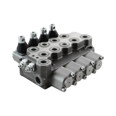 Single block distributor 35l/mn 4  elements 250 b BM40/4 GU MOA1x2 MOA1VSA MOA1VSB