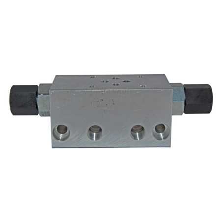 OCGF - Modular block with poppet type P.O check valves for CETOP 3