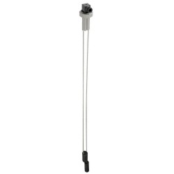 Electric level indicator double float LEFG 1000-10-A-2 flange 3 holes
