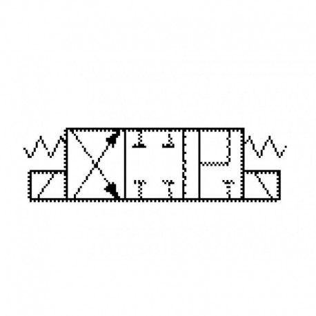 Cetop5 4x3 Spéc. LC2 DZ U201 C65 12Vcc