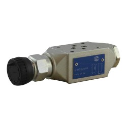 Cetop3 Flow modular on backflowing A LC1M.VF1/A setting handwheel - Components