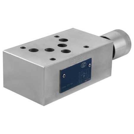 Cetop5 modulaire press. P LC2M V1/P KV 50-300 bar réglage volant - Composants