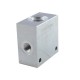 body 3/8 aluminum cavity 077 - 3 voies