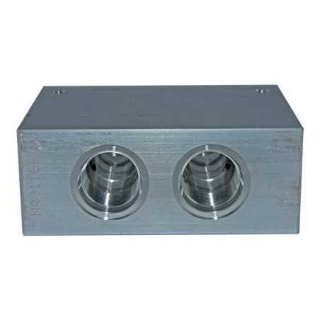OCGF - Bloc 1/2 alu A CA 12A 3C G1/2 (valve double)