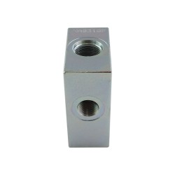 OCGF - Steel block 3/8 - cavity 078 - 4 ways CA 10A 4N