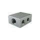 OCGF - Steel block 3/8 - cavity 078 - 4 ways CA 10A 4N