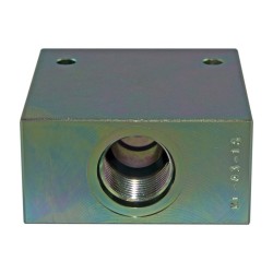 OCGF - Manifold 1/2 steel cavity 077 - 3 ways - CA 10A 3N