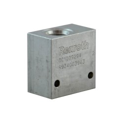 bloc hydraulique aluminum cavité 036 raccordement 3/8