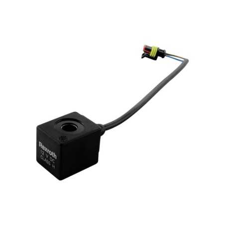 Solenoid coil 12DC 20W L200 + CNTASM H female - Components