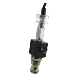 Elec 2x2 150l/mn NF SB DP body.2 vers 1 VEI 8A 2A 12 NC détecteur pos - Solenoid Valve
