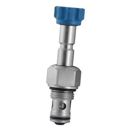Elec 2x2 40l/mn NO SB SP bloc.2 vers 1 VEI 8A 2A 06 NA VU + clapet - Électrovanne
