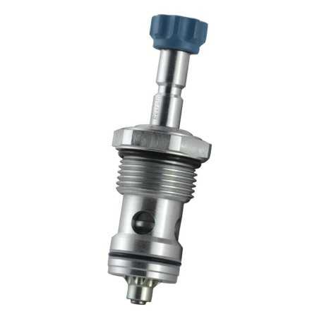 Elec 2x2 150l/mn NO SB SP bloc.2 vers 1 VEI 8A 2B 12 NA VU + clapet - Électrovanne