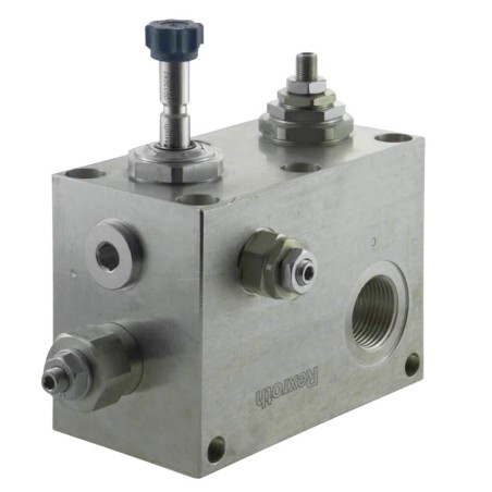 Bloc complet hydraulique bypass débit maximum  130 L/mn