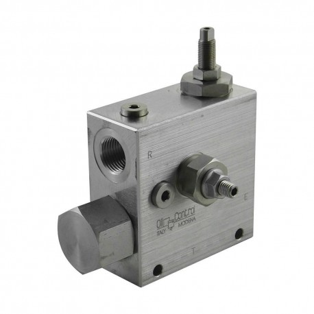 Flow regulator 3V 1/2 VRFC3 VS10 D 12 A adjusting screw