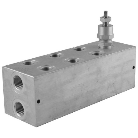 plate cetop3 3él alu + LP 35/210 bar