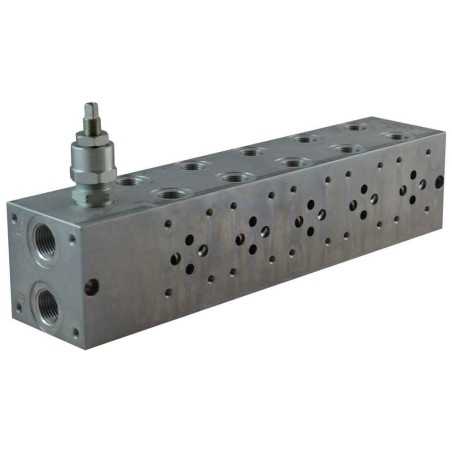 plate cetop3 5él alu + LP 35/210 bar - Components