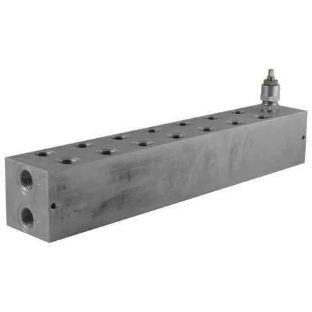 Embase cetop3 7él alu + LP 35/210 bar - Composants