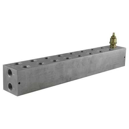 Embase cetop3 8él alu + LP 35/210 bar - Composants
