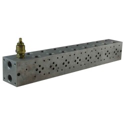 Embase cetop3 8él alu + LP 35/210 bar - Composants