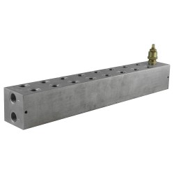Embase cetop3 8él alu + LP 35/210 bar - Composants