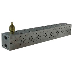 Embase cetop3 8él alu + LP 35/210 bar - Composants