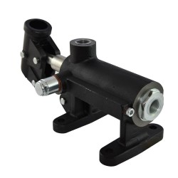 Pompe à main en ligne 70 cm3 soufflet et limiteur de pression