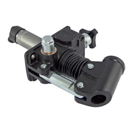 Pompe hydraulique à main sur réservoir 25 cm3 soufflet volant décompression + LP - Composants