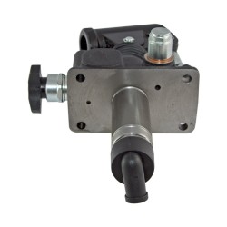 Pompe hydraulique à main sur réservoir 25 cm3 soufflet volant décompression + LP - Composants