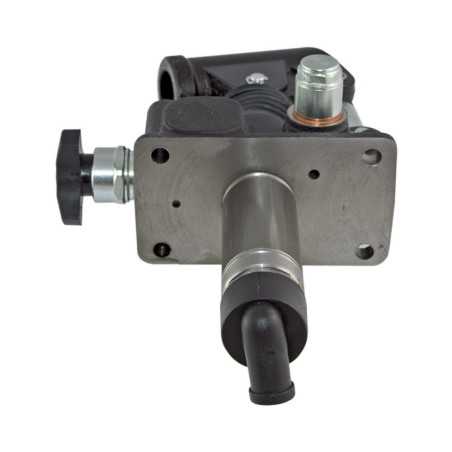 Pompe hydraulique à main sur réservoir 25 cm3 soufflet volant décompression + LP - Composants