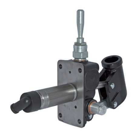 Pompe à main sur réservoir 12 cm3 ss soufflet avec manipulateur et LP - Composants