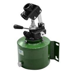 Pompe à main 20 cm3 sur réservoir cylindrique 2 litres (DE)