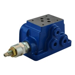 Embase cetop3 1él acier 1/2 avec LP 35 à 210 bar réglage par vis - Composants