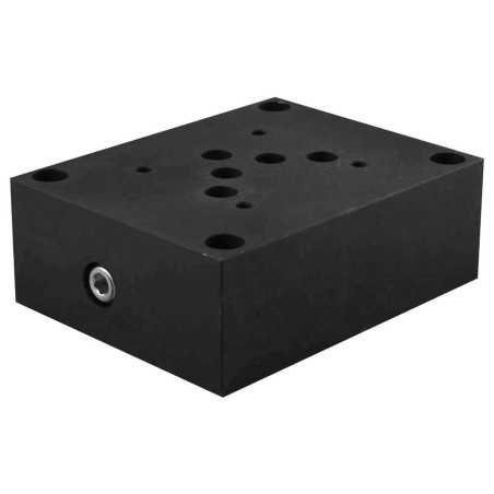 Embase cetop5 1él acier 1/2'' - Composants