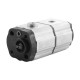 Dual gear pump 1+1 1.10+1.10cc rot.G br+3/8g screw - 11+11