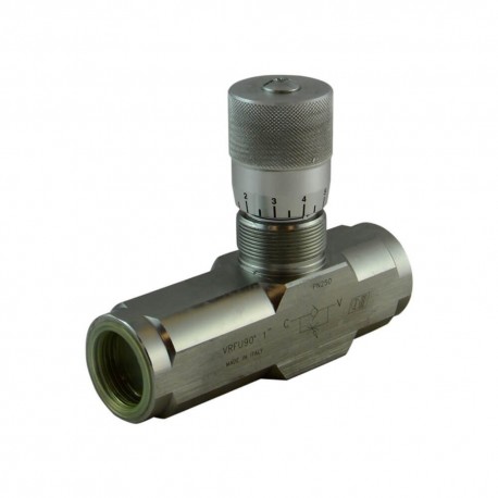 Way flow control valve 1/4'' 15l/mn 350 bar STL