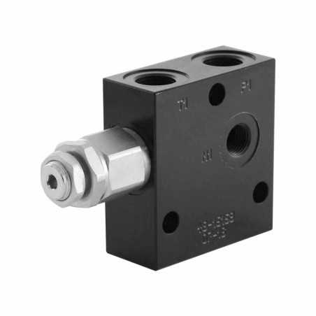 Outlet plate P 3/8 LP40-200Bar AL - Components