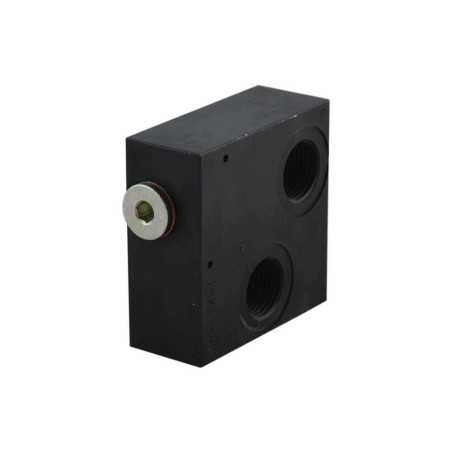 Inlet plate 1/2 Pp 1/4 frontal holes - Components