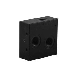 Plaque d'entrée3/8 LS 1/4 alu sans drain LS - Composants