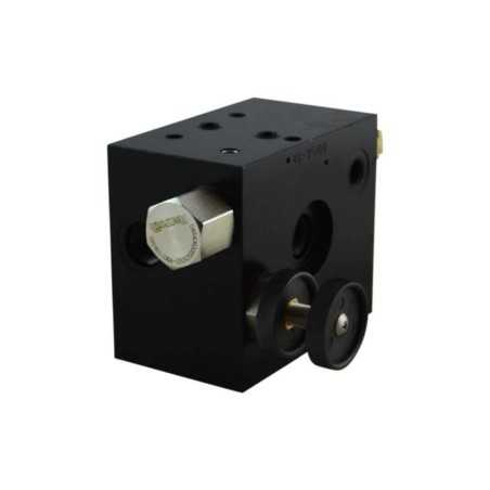 Inlet plate flow restrictor LP 40/180 bar + provide 2 bypass - Components
